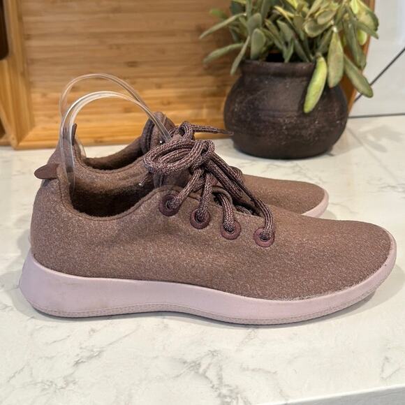 allbirds Shoes - Allbirds Wool Runners Women's Running Shoes merino Wool Rose Pink l size 7